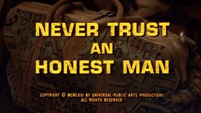 Alias Smith & Jones “Never Trust An Honest Man” S01 E14