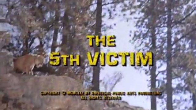 Alias Smith & Jones “The Fifth Victim” S01 E12