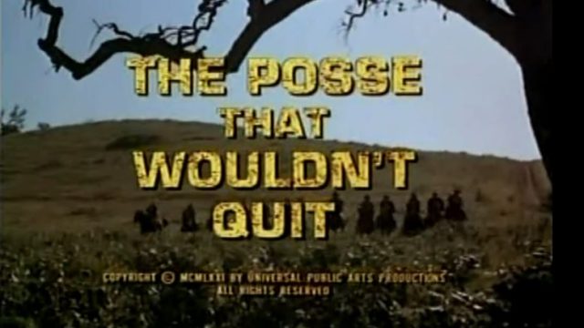 Alias Smith & Jones “The Posse That Wouldn`t Quit” S02 E05