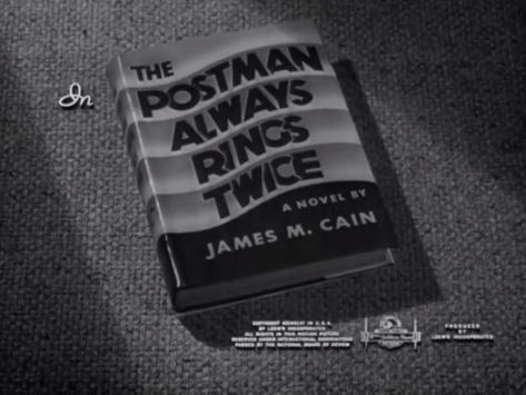The Postman Always Rings Twice 1946
